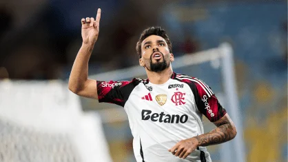 Paquetá celebra gol pelo Flamengo