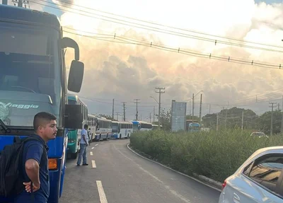 Paralisação dos motoristas do transporte intermunicipal do Piauí