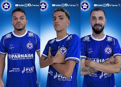 Parnahyba anuncia mais três reforços para a Série D do Brasileirão