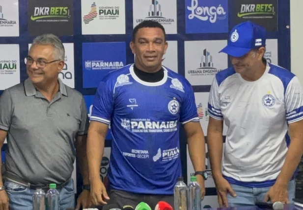 Parnahyba apresenta oficialmente Zé Augusto como novo técnico para a Série D