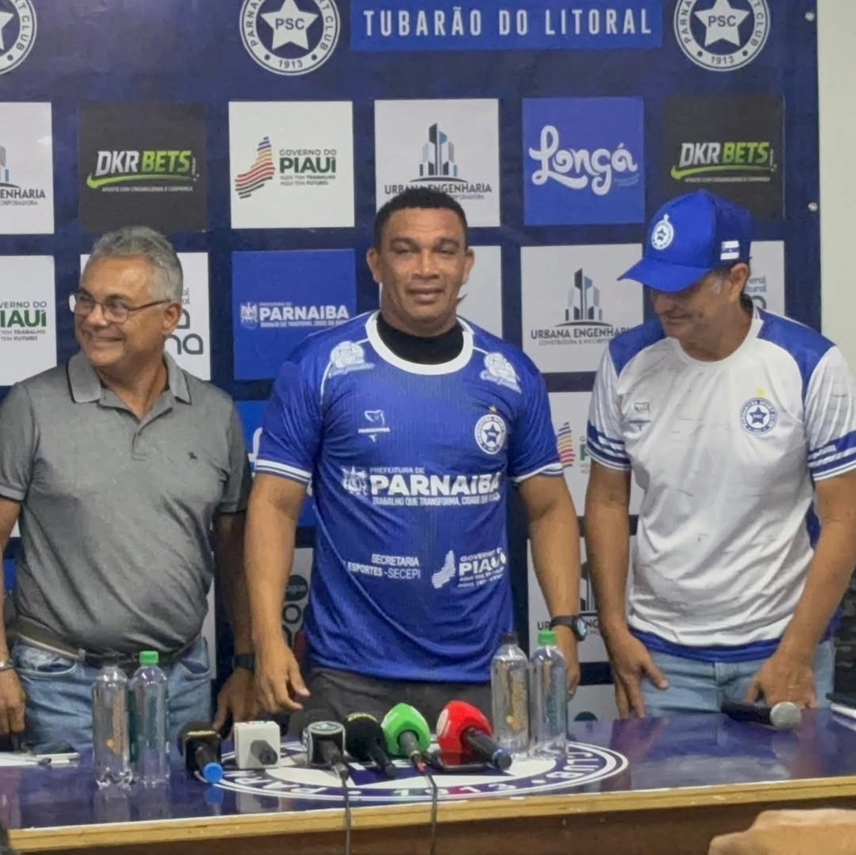 Parnahyba apresenta oficialmente Zé Augusto como novo técnico para a Série D