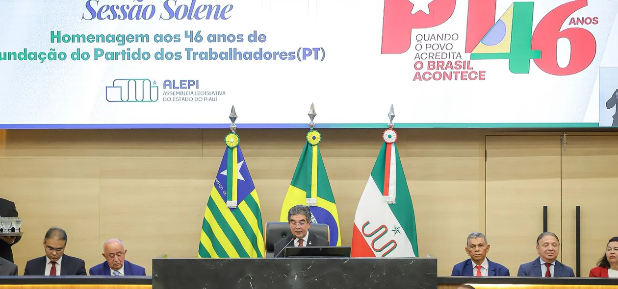 Partido dos Trabalhadores completou 46 anos de fundação