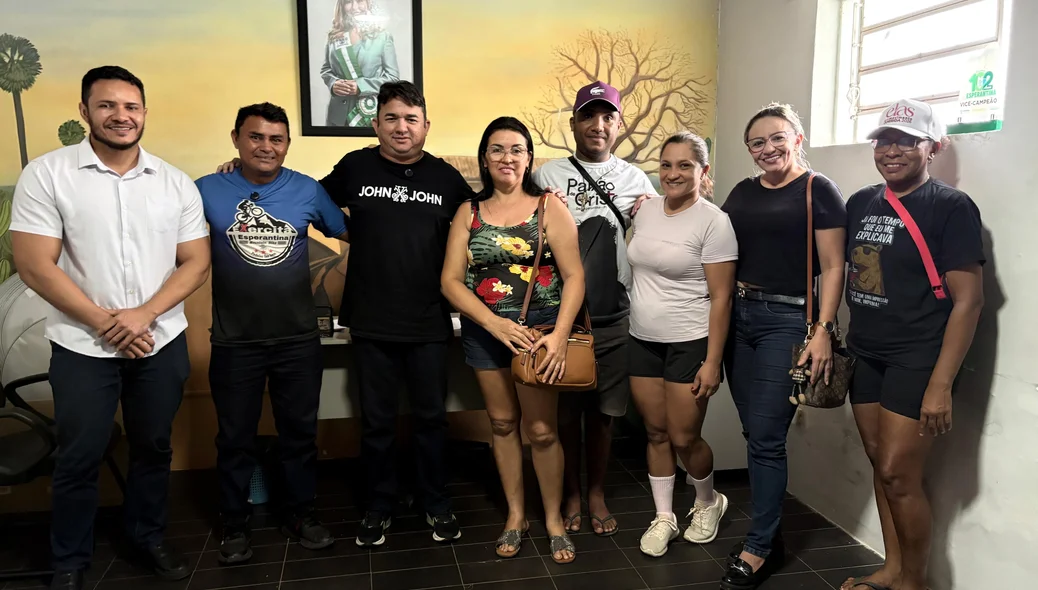 Pessoas presentes na reunião