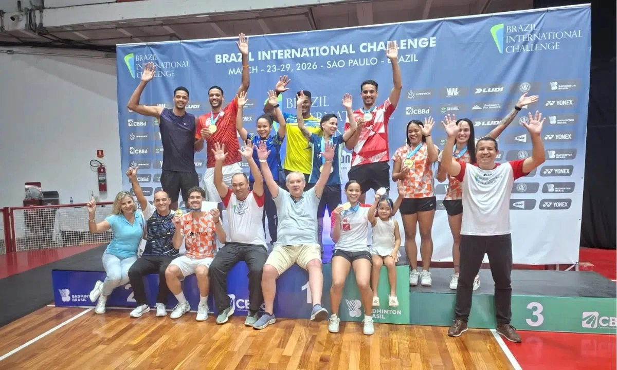 Piauienses brilham e faturam cinco medalhas no Internacional de Badminton