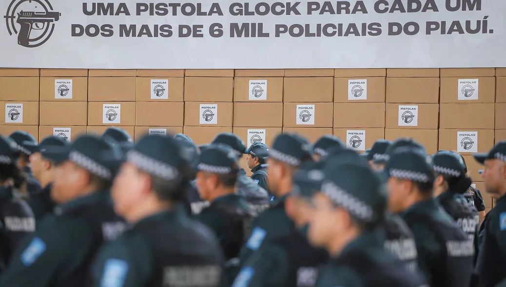PM do Piauí passará a utilizar pistolas da Glock