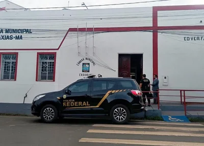 Polícia Federal cumpriu mandados na Câmara Municipal de Caxias (MA)