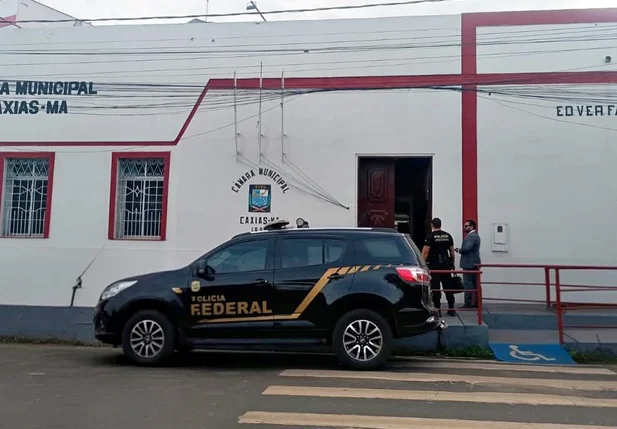 Polícia Federal cumpriu mandados na Câmara Municipal de Caxias (MA)