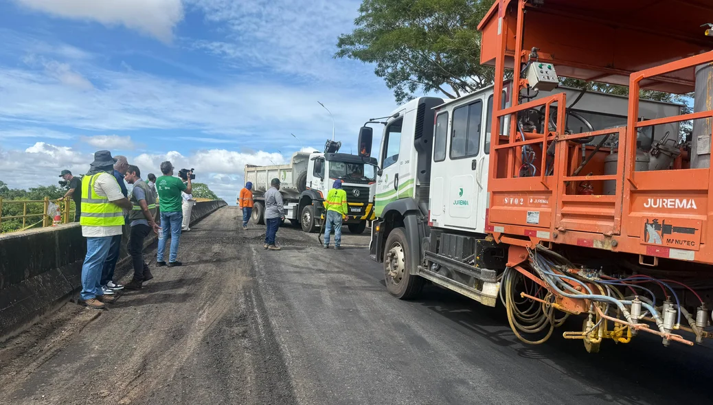 Ponte Leonel Brizola liga zona norte a zona leste de Teresina