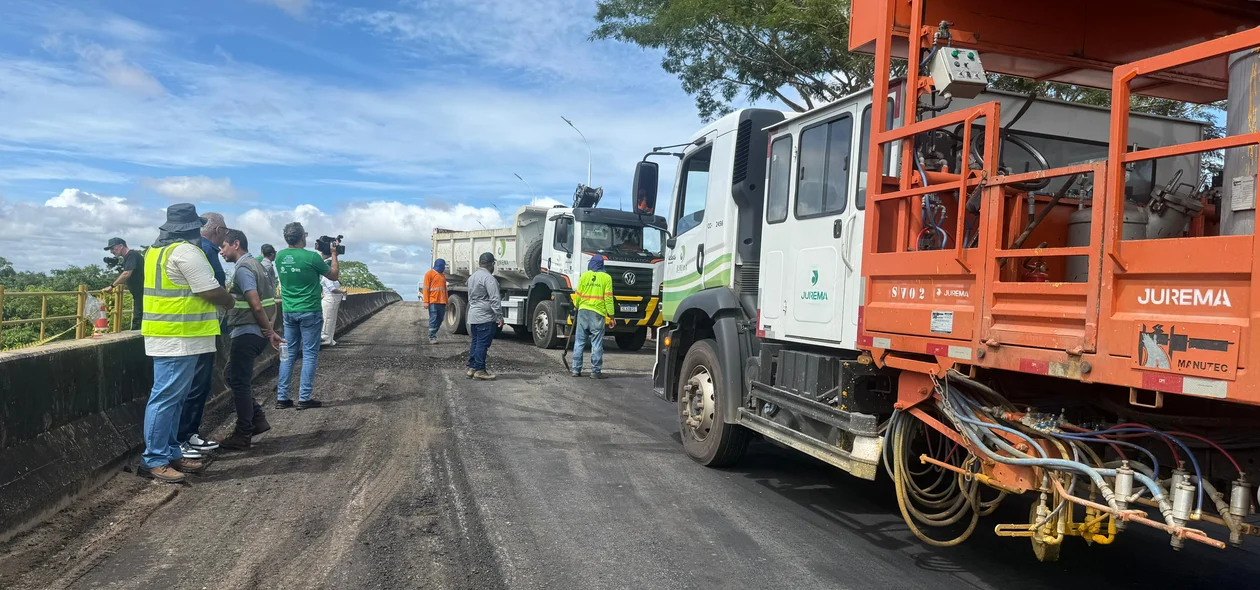 Ponte Leonel Brizola liga zona norte a zona leste de Teresina