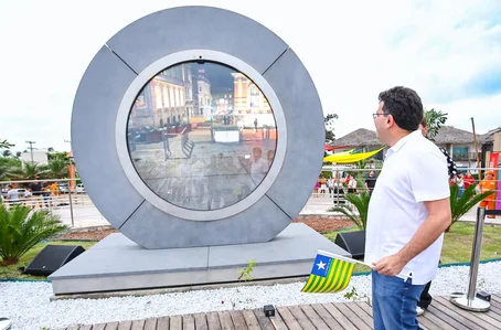 Portal tecnológico em Barra Grande