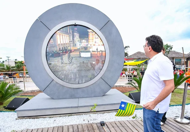 Portal tecnológico em Barra Grande