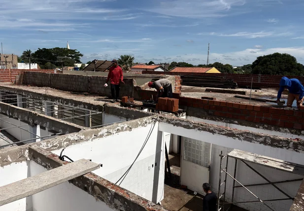 Prefeitura de Esperantina avança na construção do Centro Municipal de Saúde Especializado