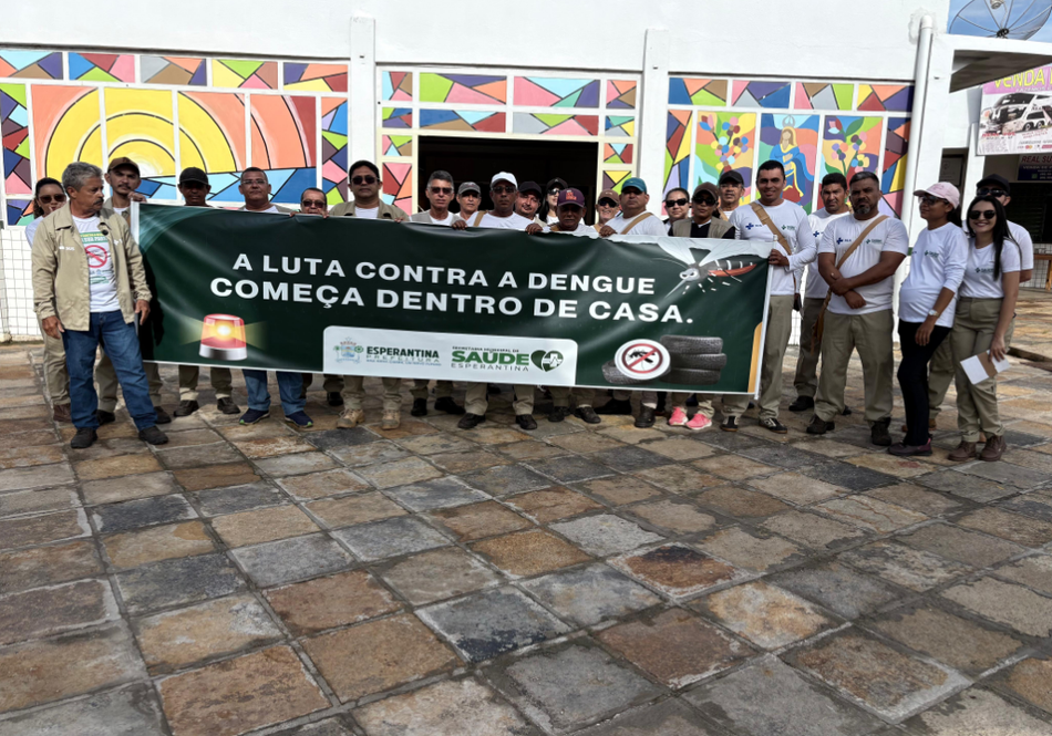 Prefeitura de Esperantina intensifica ações de combate à dengue na cidade