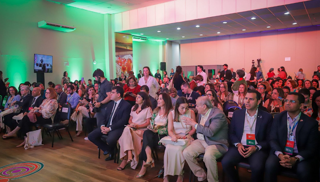 Presentes no evento