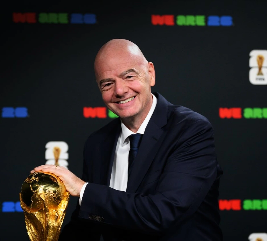 Presidente da Fifa, Gianni Infantino