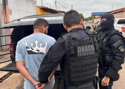 Preso na operação