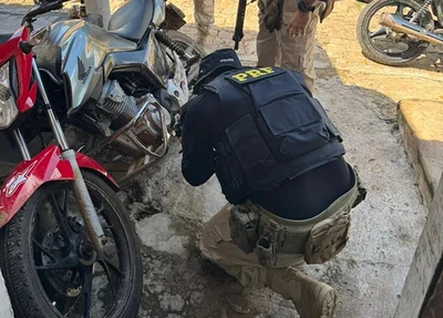 PRF apreendeu três motocicletas