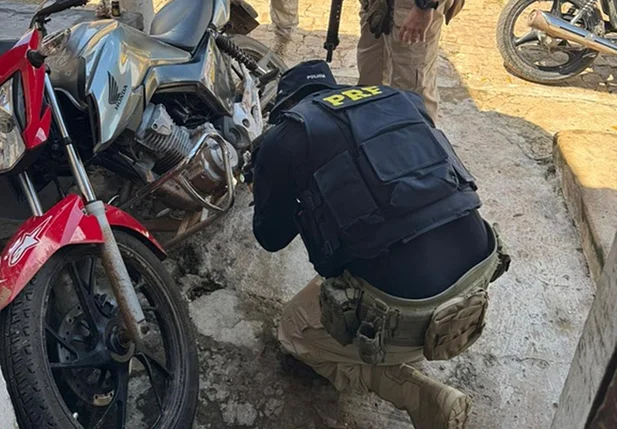 PRF apreendeu três motocicletas