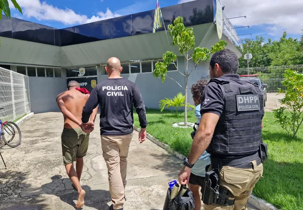 Prisão realizada pelas equipes do DHPP