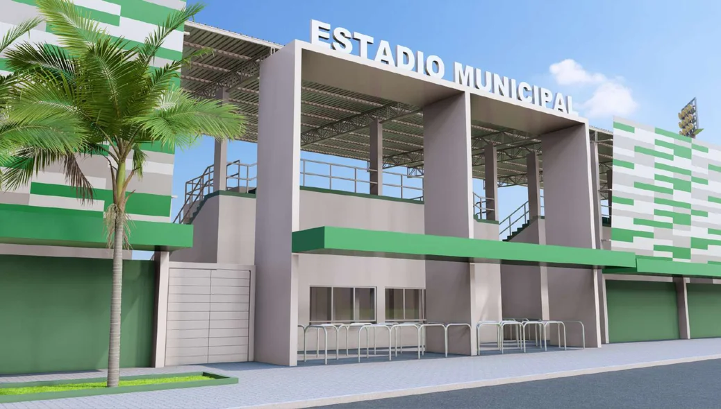 Projeto do novo estádio municipal