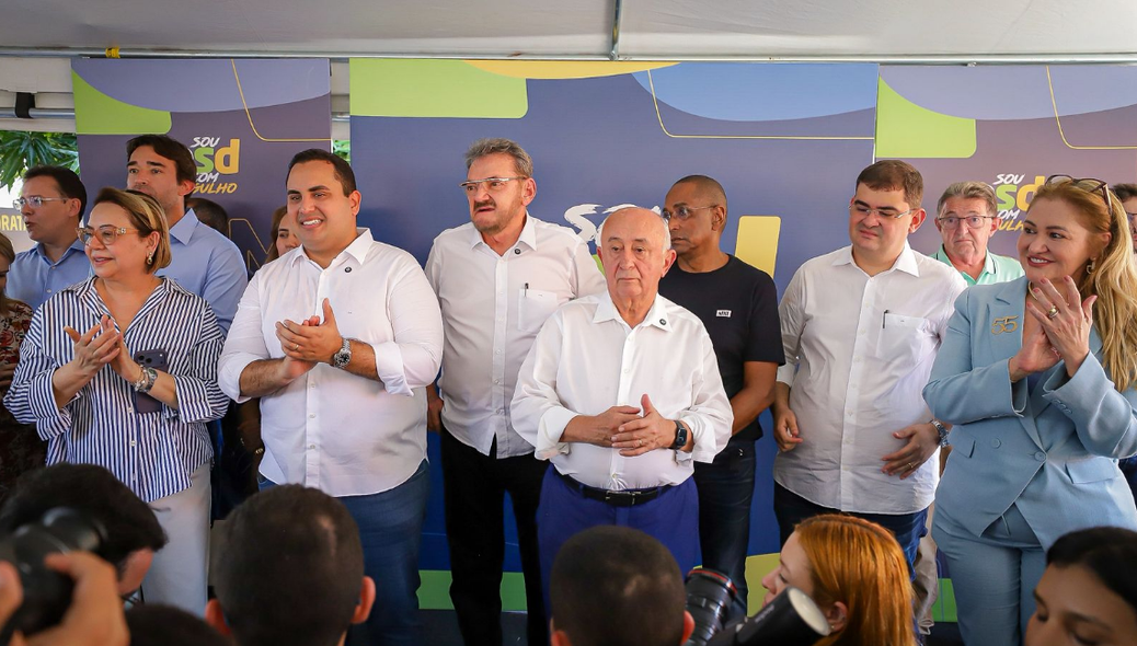 PSD reúne lideranças e oficializa filiações de Georgiano Neto, Simone Pereira e Wilson Martins