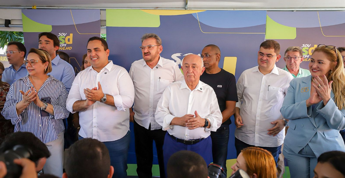 PSD reúne lideranças e oficializa filiações de Georgiano Neto, Simone Pereira e Wilson Martins