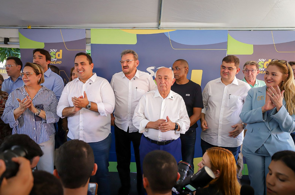 PSD reúne lideranças e oficializa filiações de Georgiano Neto, Simone Pereira e Wilson Martins