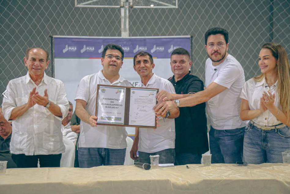 Rafael Fonteles anuncia R$ 5,7 milhões em novas obras em São Pedro do Piauí