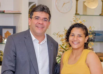 Rafael Fonteles e Sarah Menezes