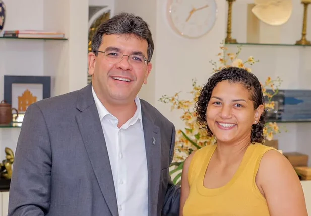 Rafael Fonteles e Sarah Menezes