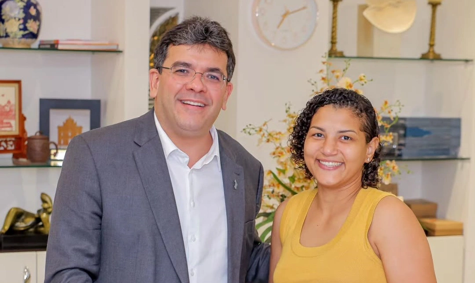 Rafael Fonteles e Sarah Menezes