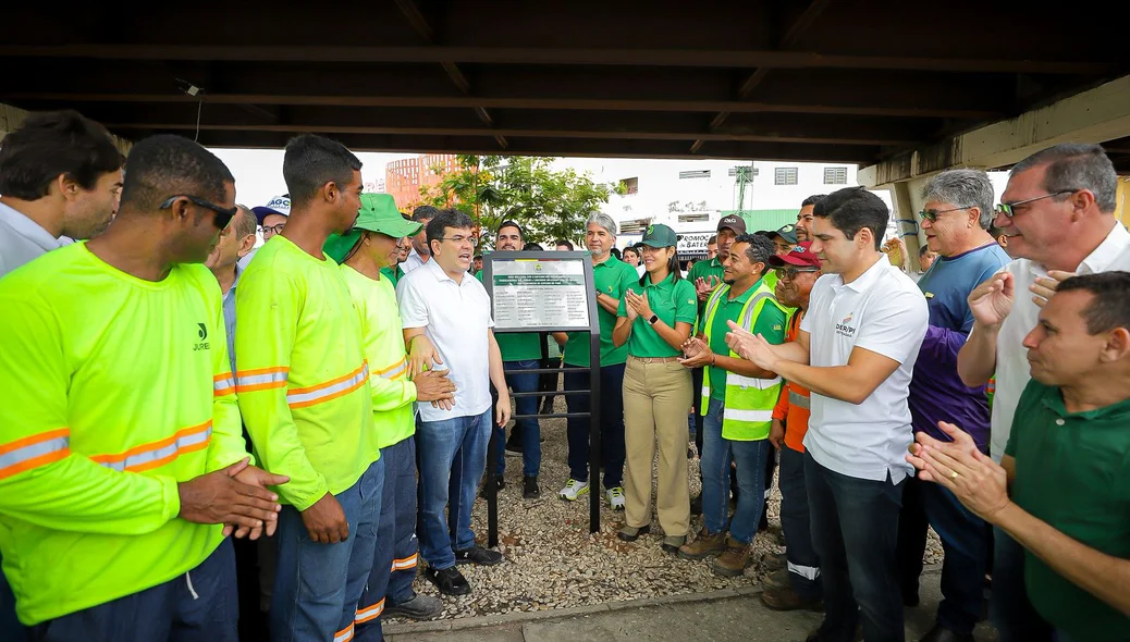 Rafael Fonteles entrega revitalização do Elevado da Miguel Rosa