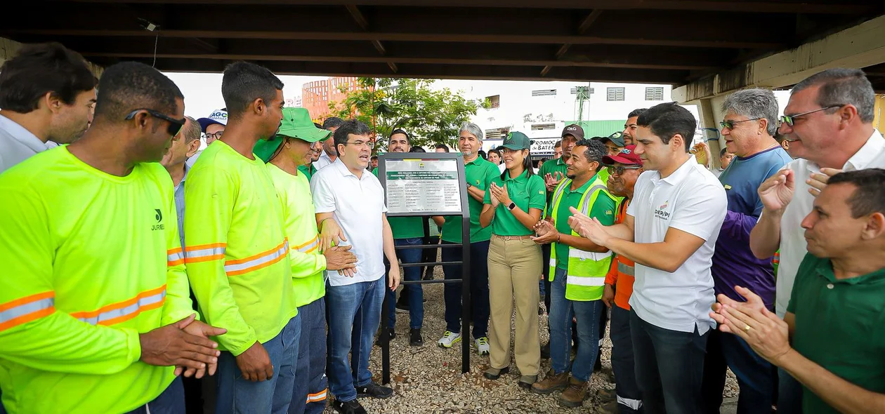 Rafael Fonteles entrega revitalização do Elevado da Miguel Rosa