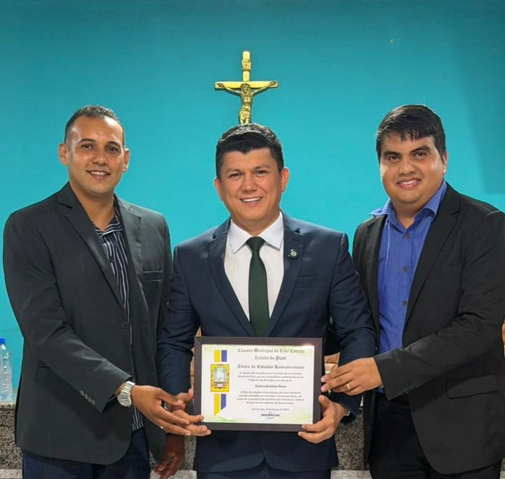 Rubens Vieira recebe título de cidadania
