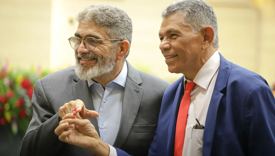 Secretários Antônio Luiz e João de Deus