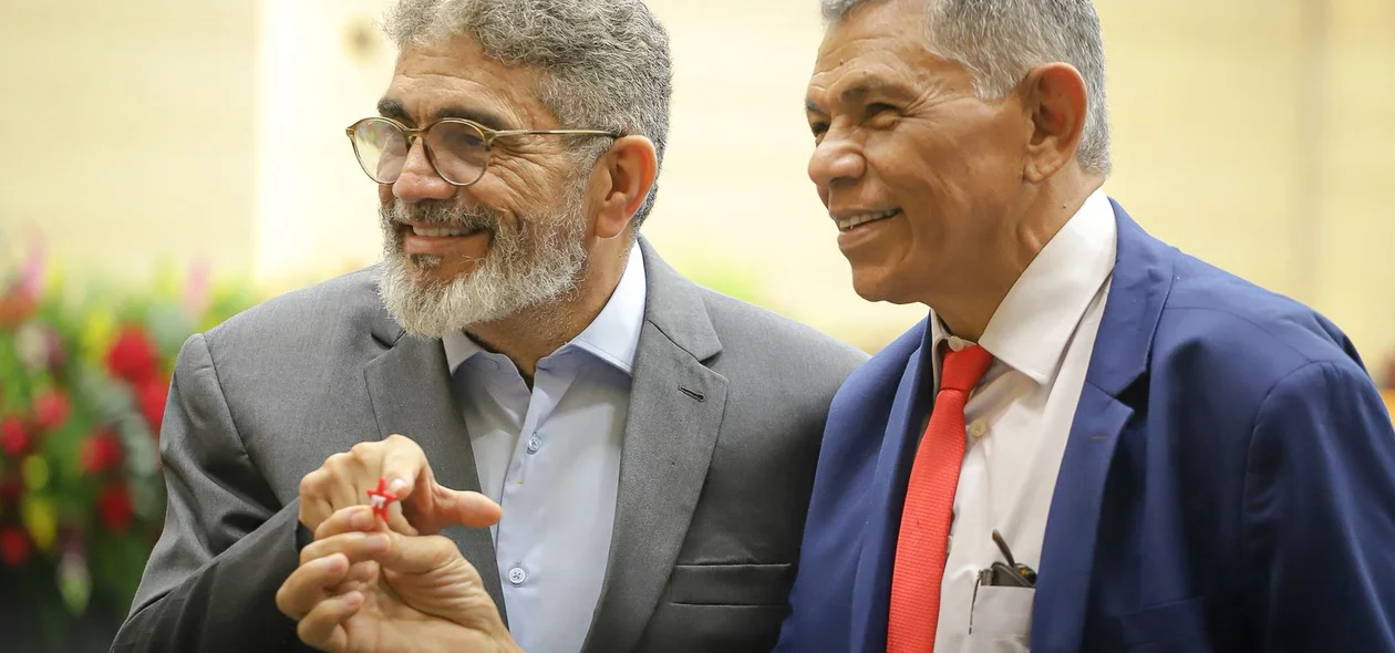 Secretários Antônio Luiz e João de Deus