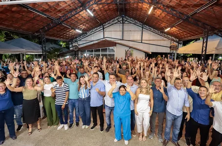 Senador Ciro Nogueira durante agenda em Demerval Lobão