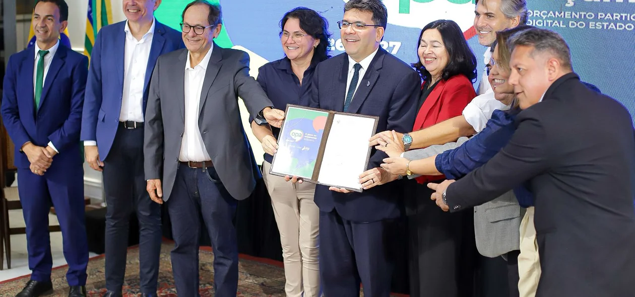 Solenidade da quarta edição do Orçamento Participativo Digital