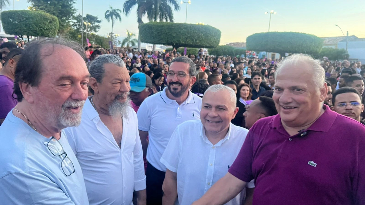 Toni Rodrigues esteve em Oeiras por ocasião da tradicional procissão de Bom Jesus dos Passos