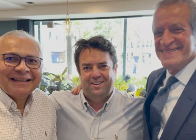 Toni Rodrigues, Tiago Junqueira e Valdemar Costa Neto