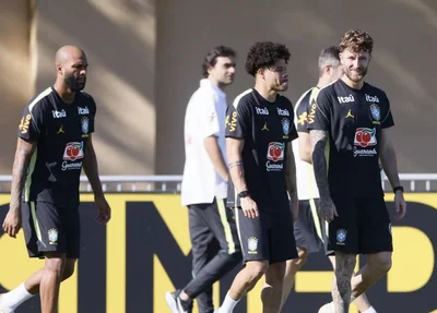 Treino da Seleção Brasileira em Orlando