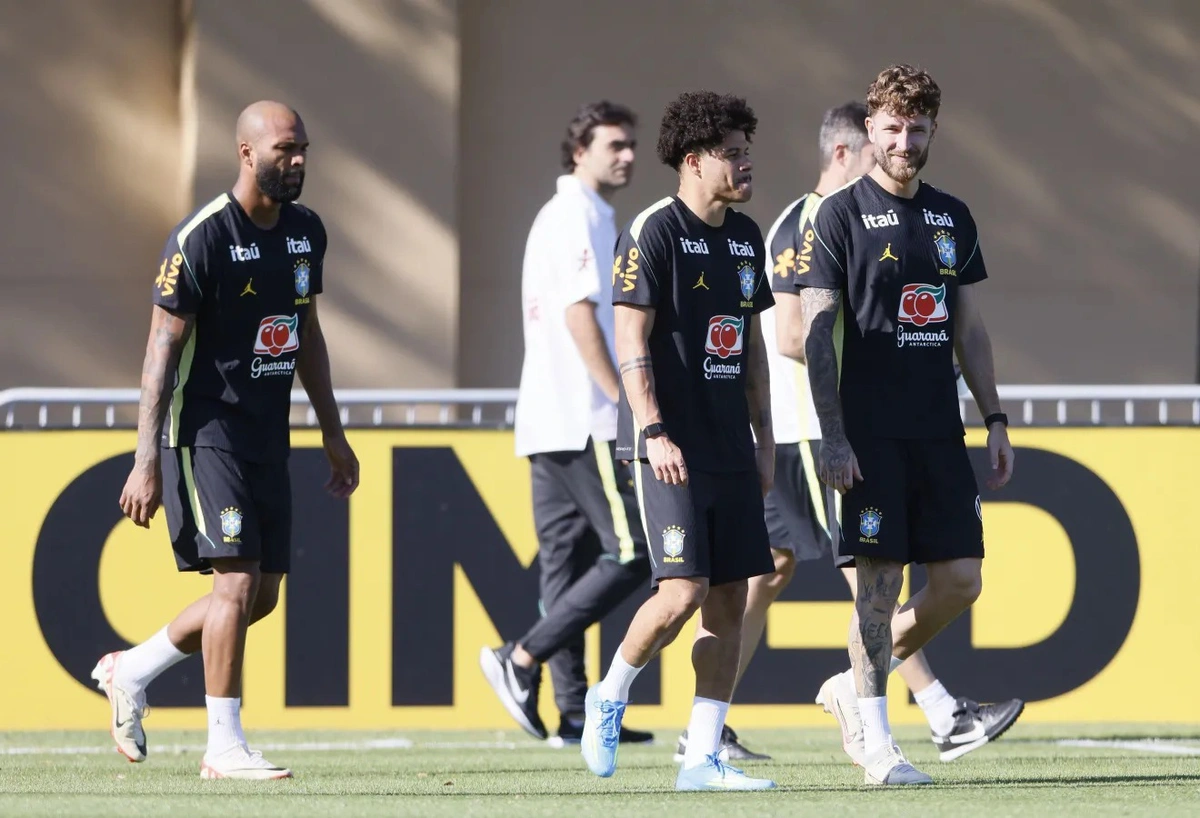 Treino da Seleção Brasileira em Orlando