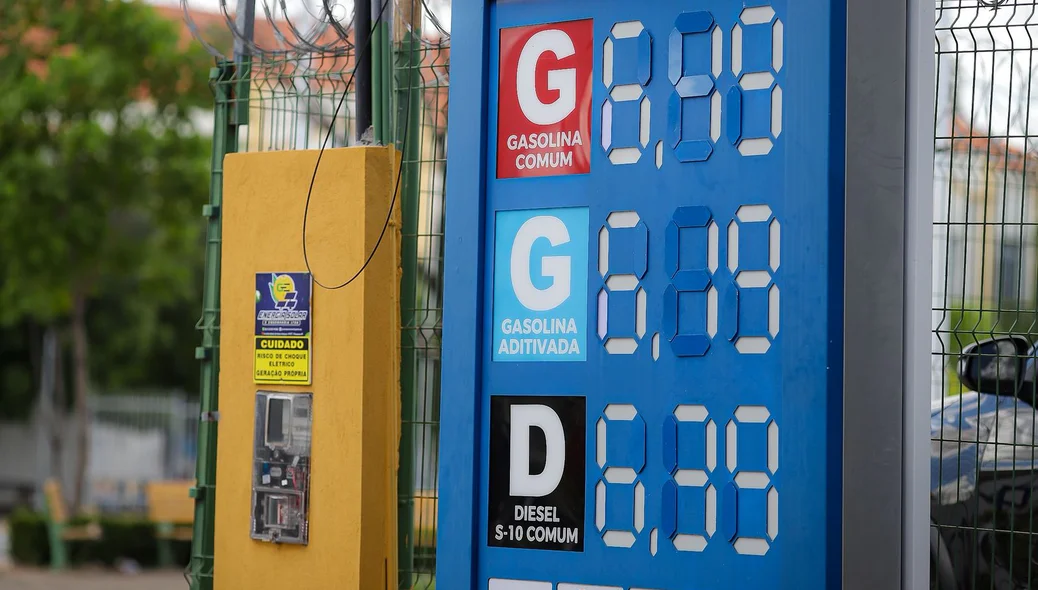 Valor da gasolina aumenta nos postos