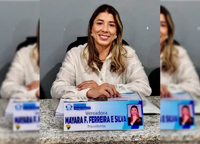 Vereadora Mayara Francélia Ferreira e Silva