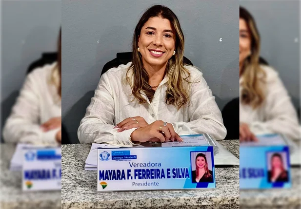 Vereadora Mayara Francélia Ferreira e Silva