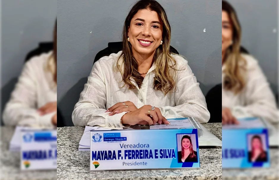 Vereadora Mayara Francélia Ferreira e Silva