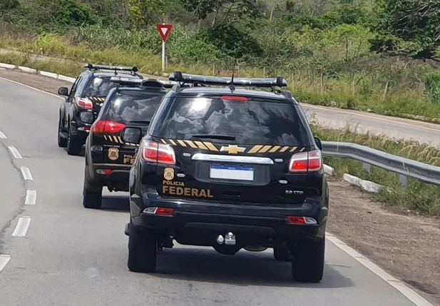 Viaturas da Polícia Federal