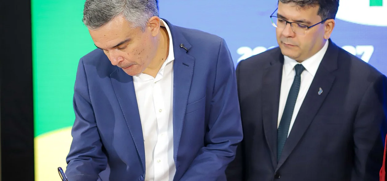 Washington Bonfim e Rafael Fonteles