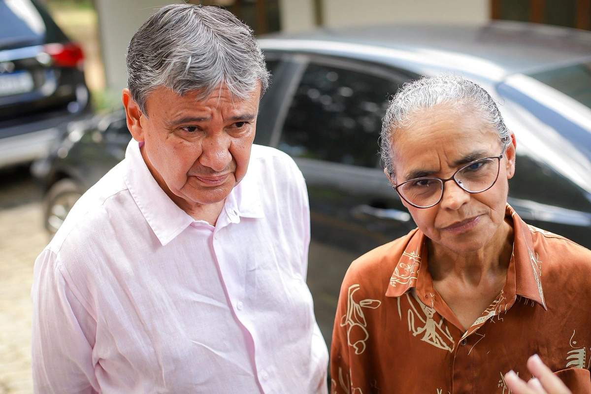 Wellington Dias e Marina Silva
