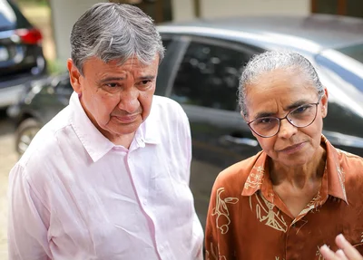 Wellington Dias e Marina Silva